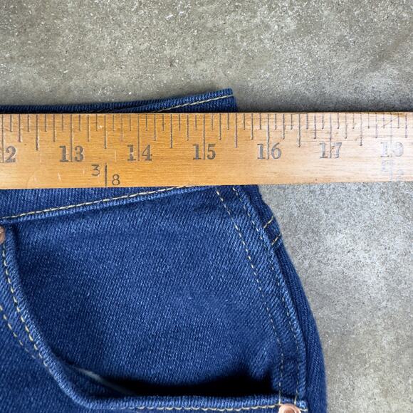 Vintage Lee Women’s High-Rise Jeans 18L Dark Wash, Excellent Condition 80’s 90’s - Picture 6 of 11